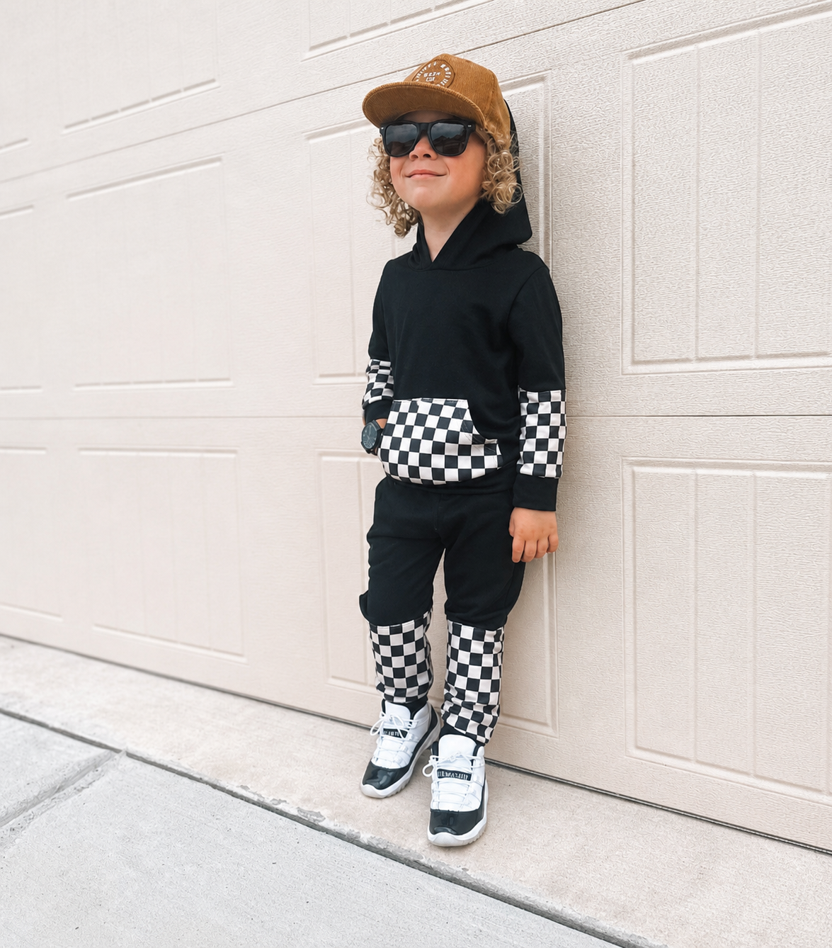 PREORDER Checker Ready | French Terry Two Piece Set*