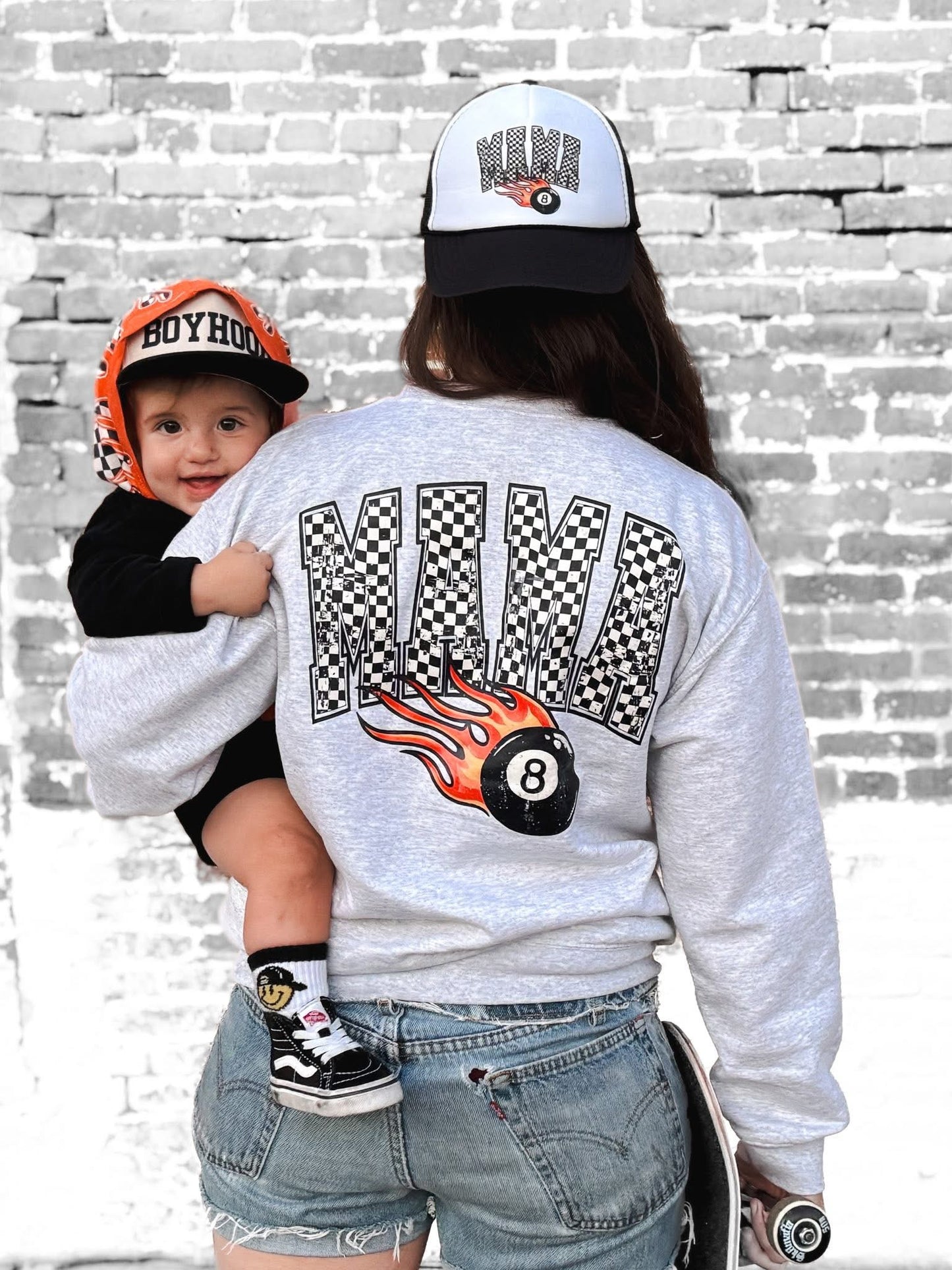 Rad Mama | Ash Gildan Sweatshirt
