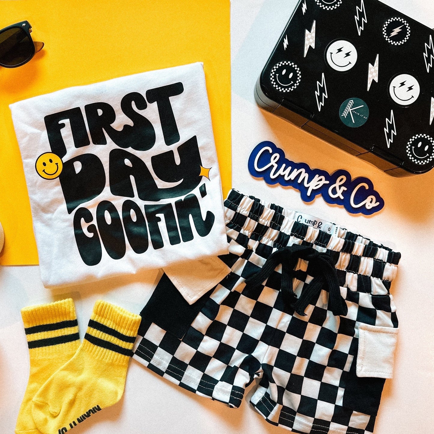 First Day | White Graphic T-shirt
