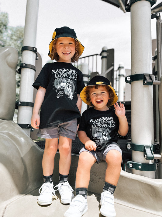 Playground  | Black Graphic T-shirt