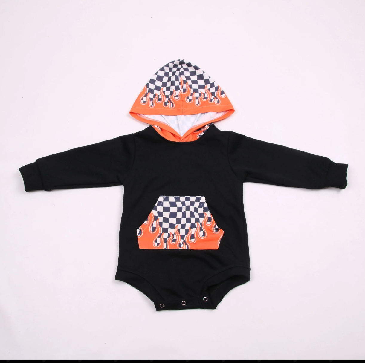 Burning Flame | Bubble Romper