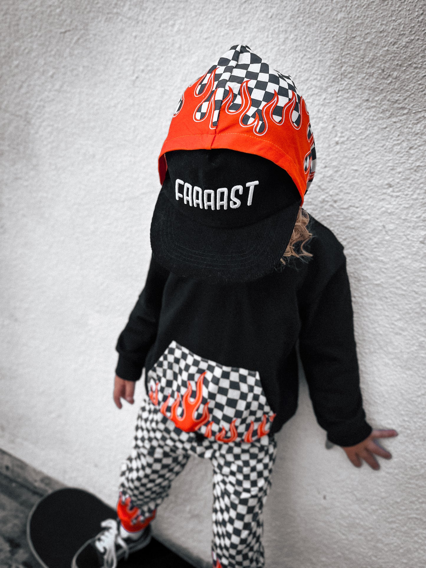 Check and Fire | Hoodie/ Jogger Set