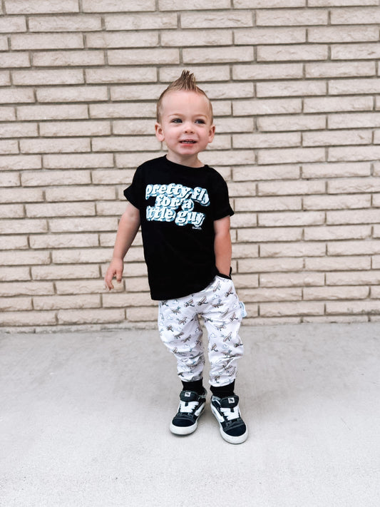 Fly Guy | Black Graphic T-Shirt
