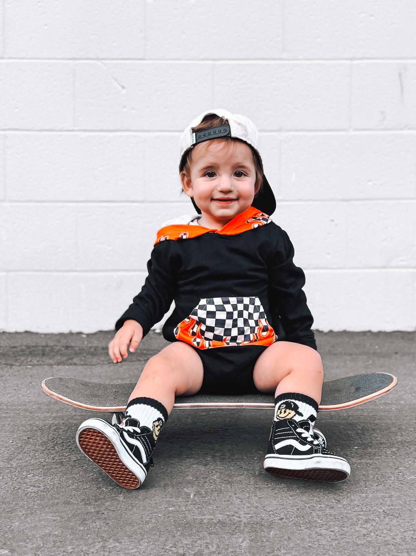 Burning Flame | Bubble Romper