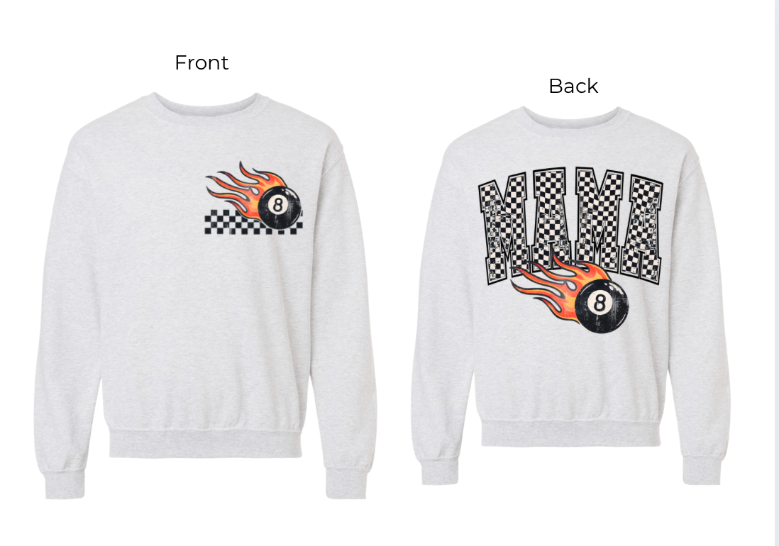 Rad Mama | Ash Gildan Sweatshirt