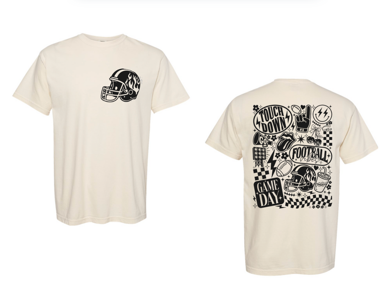 Football Elements | Ivory Comfort Color