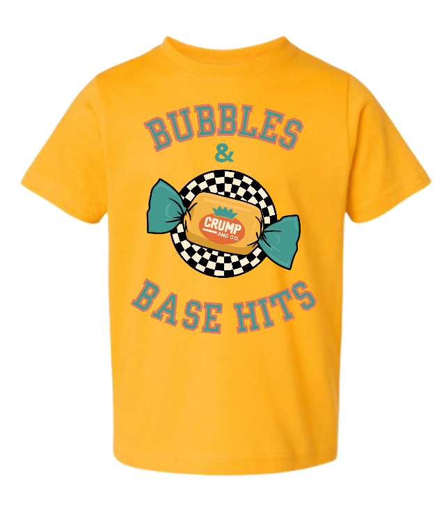 Base Hit | Gold Graphic T-Shirt