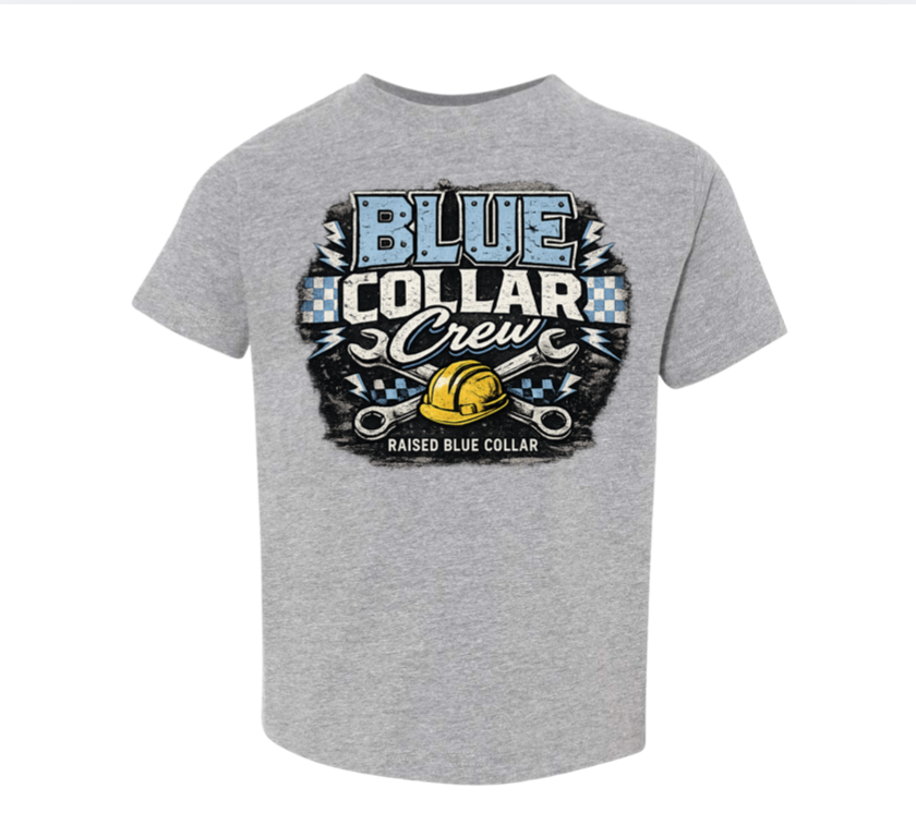 Blue Collar Crew | Heather Graphic T-shirt