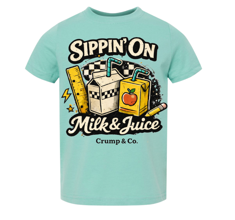Milk & Juice |Chill Blue Graphic T-Shirt