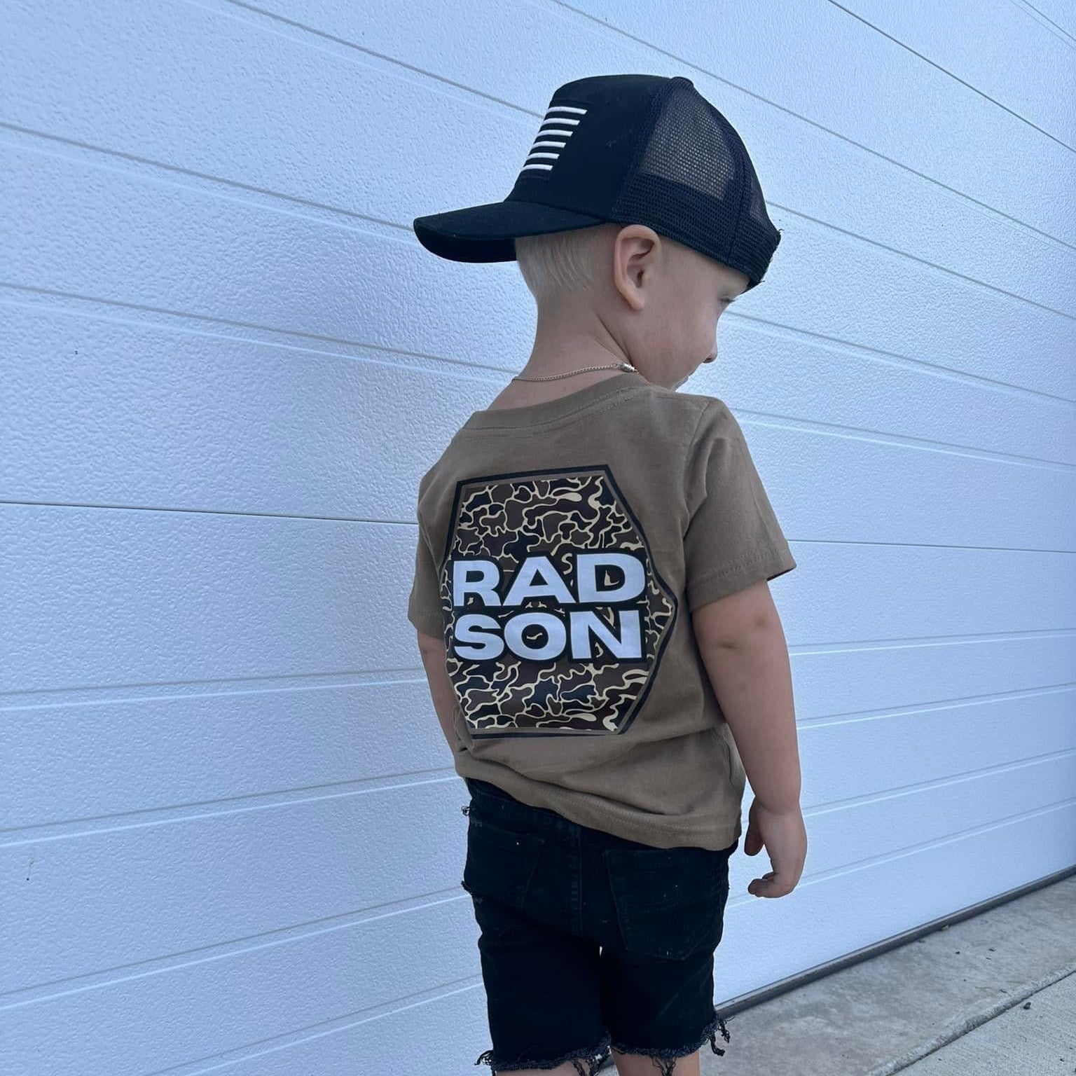RAD SON | Brown Graphic T-Shirt