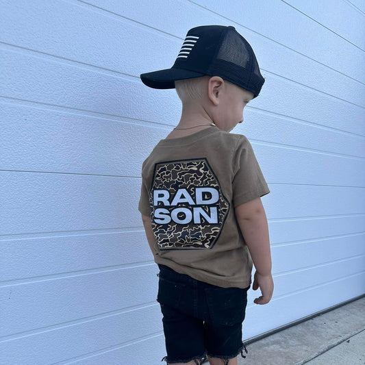 RAD SON | Brown Graphic T-Shirt