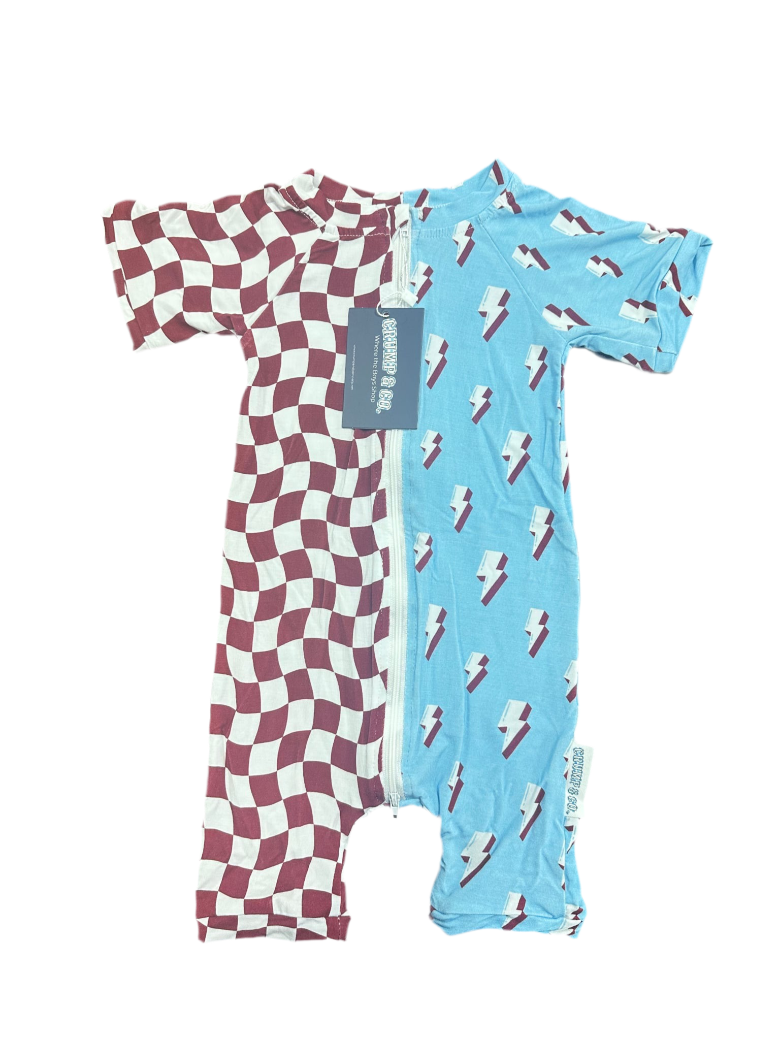 Freedom Rings | Mix Match Bamboo Zip Romper