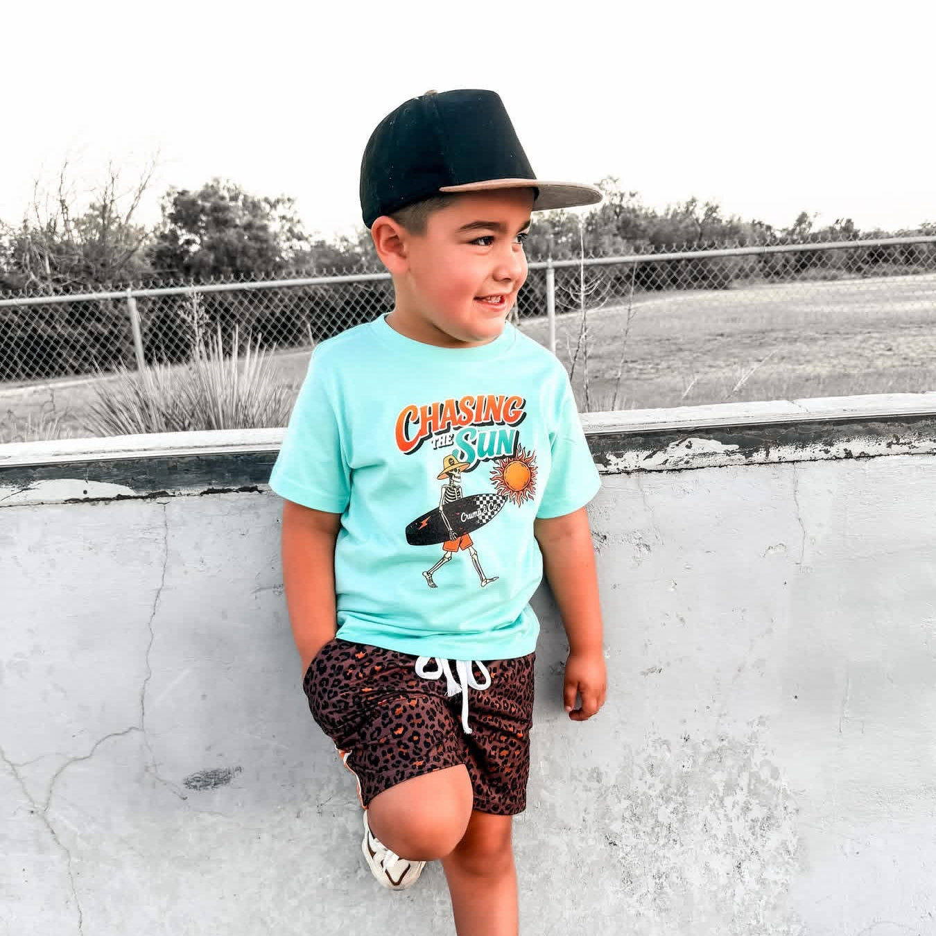 Chasing Sun| Chill Blue T-shirt