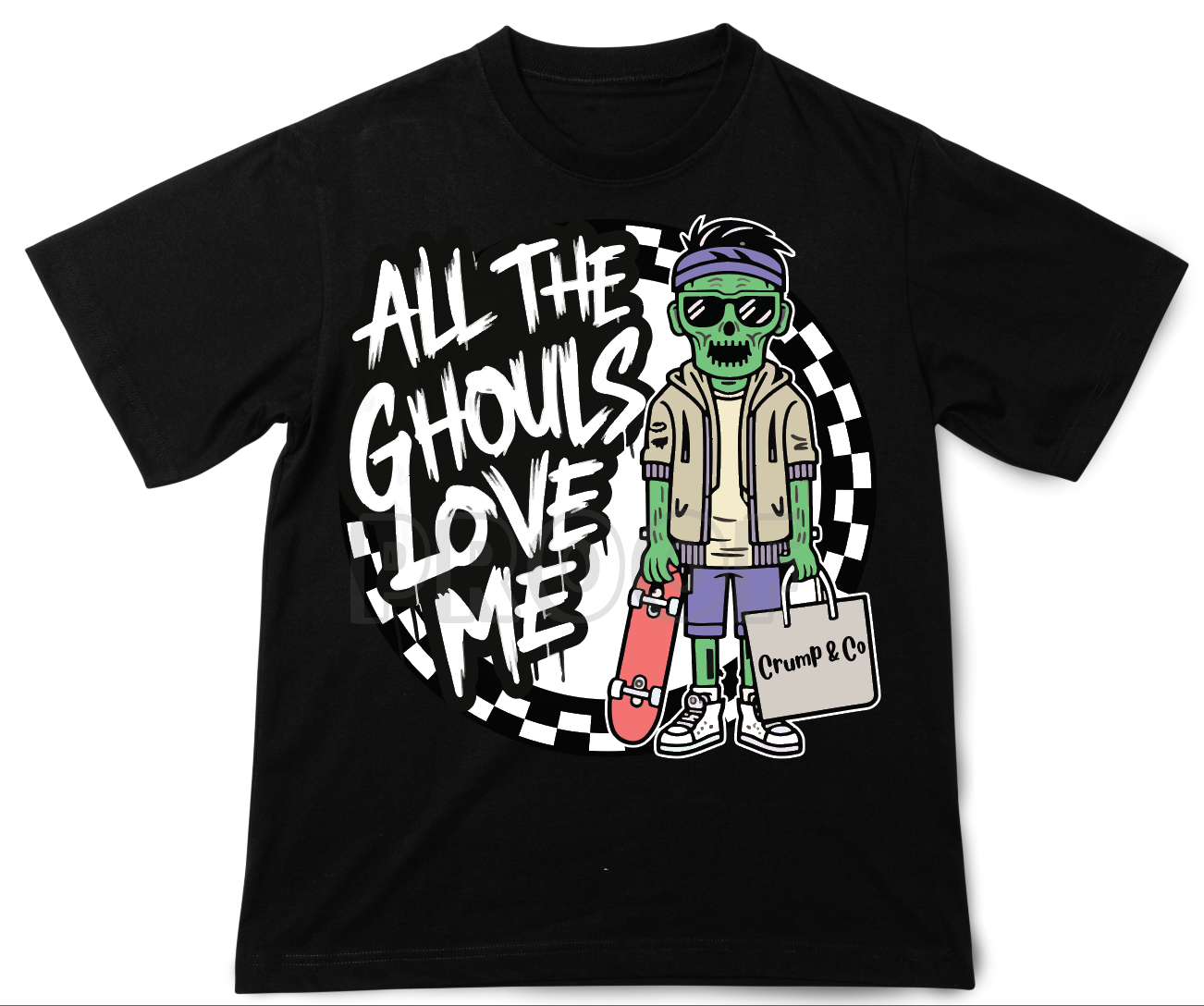 GHOULS | Black Graphic T-shirt