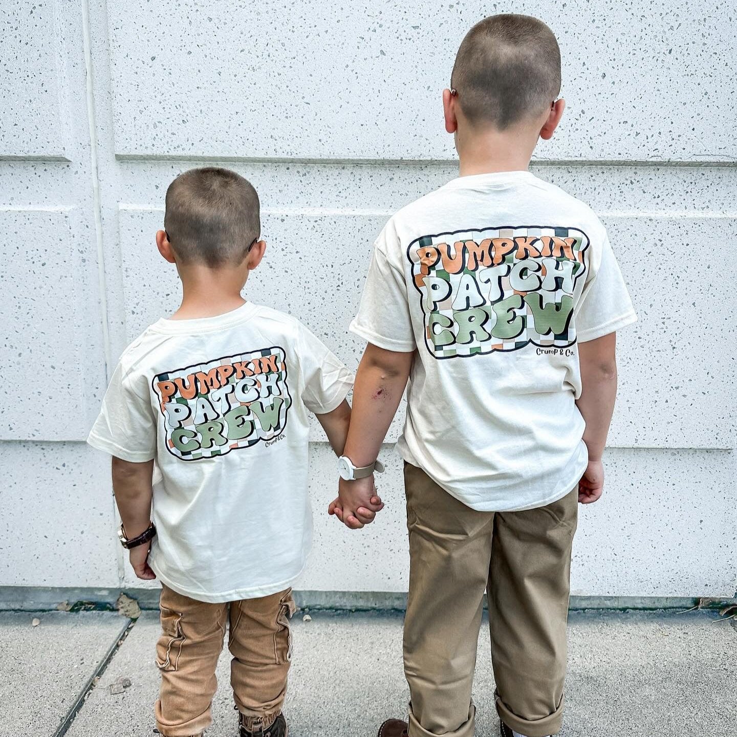 Pumpkin Patch Crew | Ivory Graphic T-Shirt