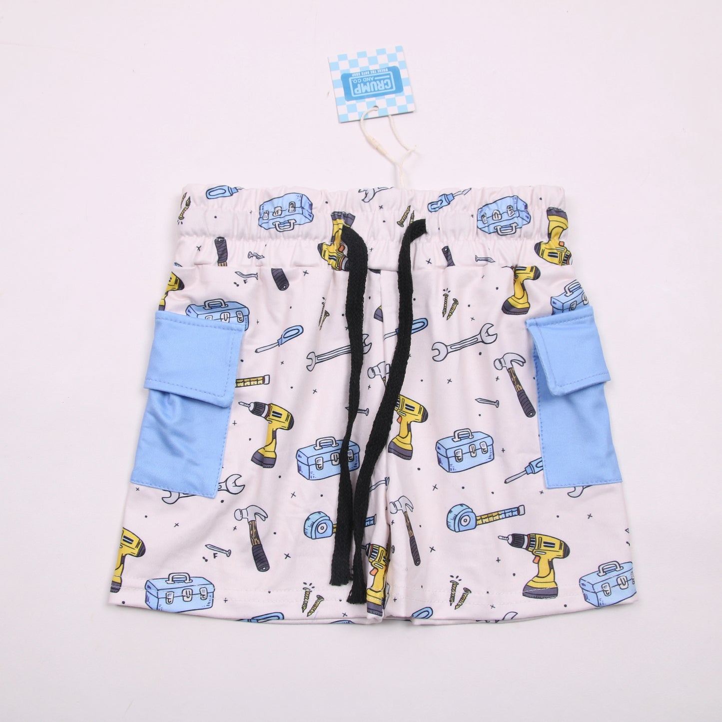 Blue Collar Vibes | Tie Shorts