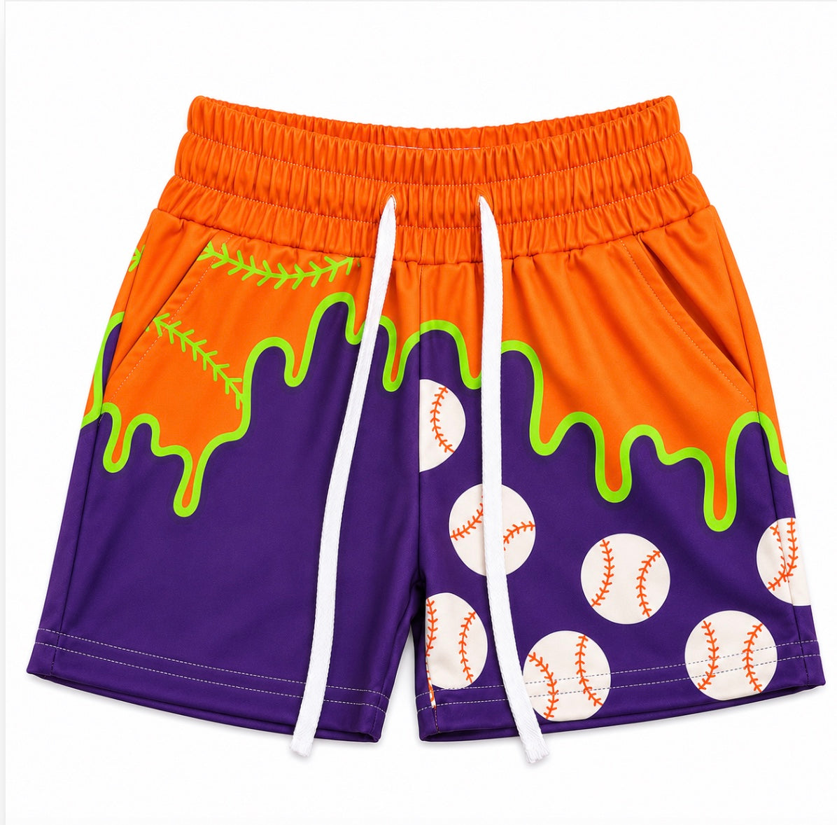 PREORDER Halloween Drip | Tie Shorts