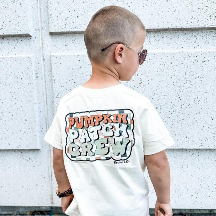 Pumpkin Patch Crew | Ivory Graphic T-Shirt