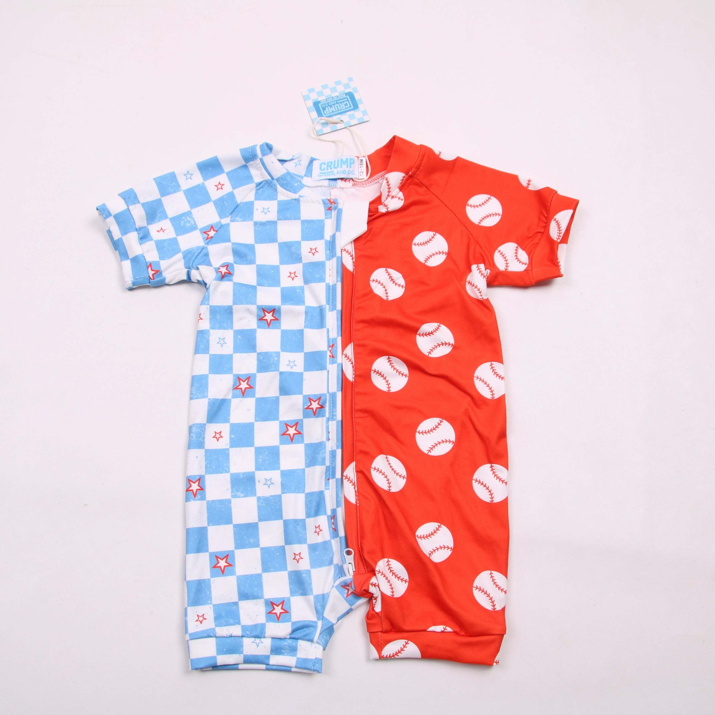 Mix Match Holiday | Zip Up Romper