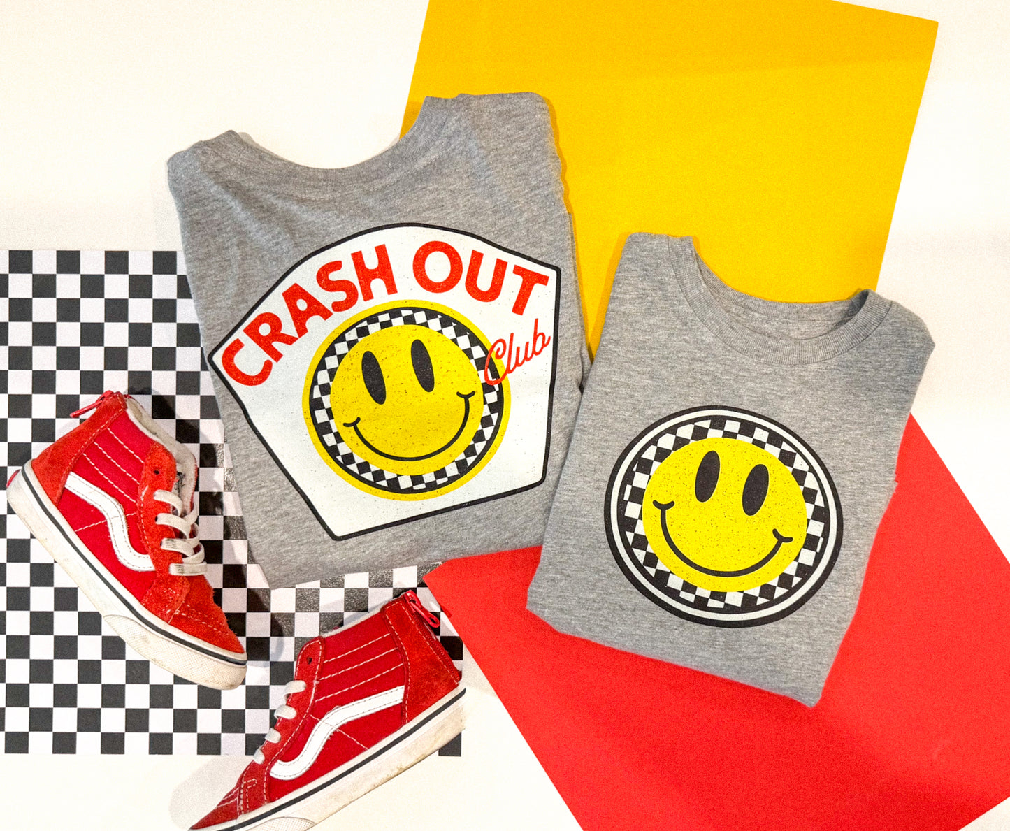 Crash Out Club | Heather Graphic T-Shirt