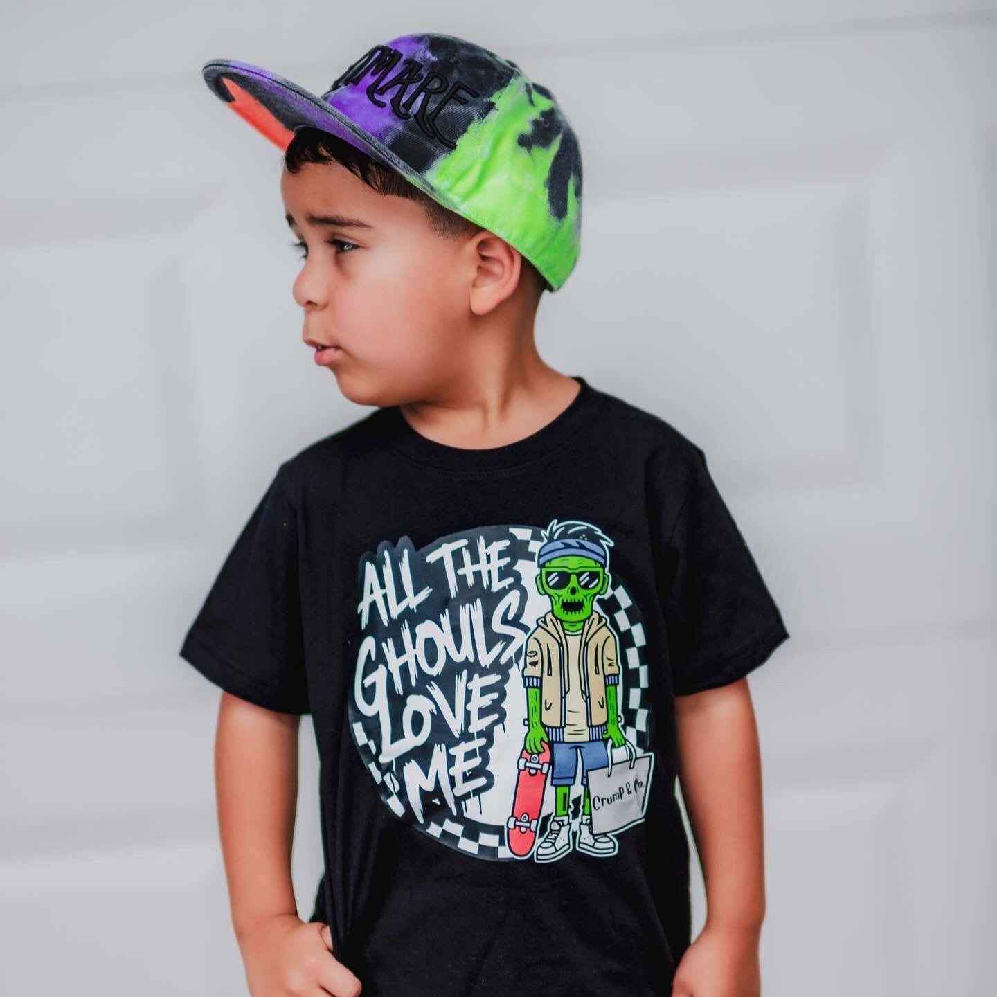 GHOULS | Black Graphic T-shirt