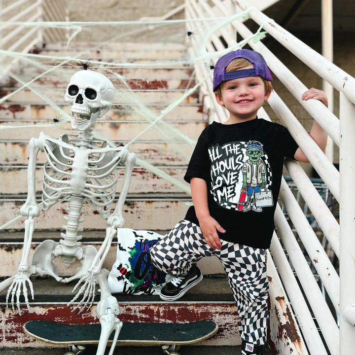 GHOULS | Black Graphic T-shirt