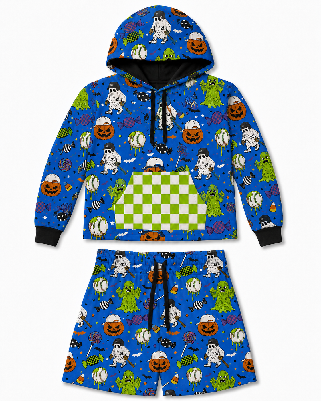 PREORDER BASEBALL MONSTERS | FRECNH TERRY LONG SLEEVE SET