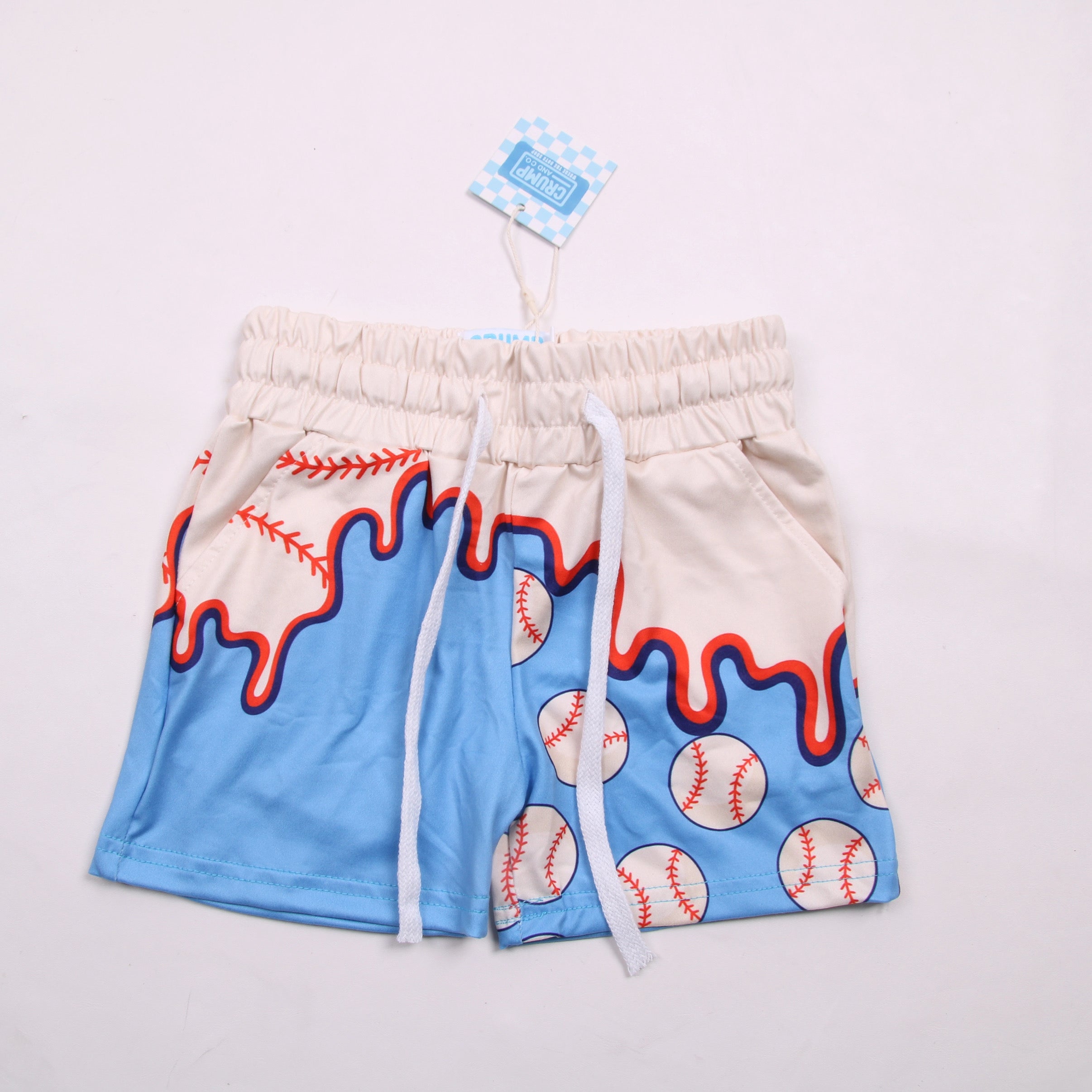 Bubble Drip Holiday | Tie Shorts