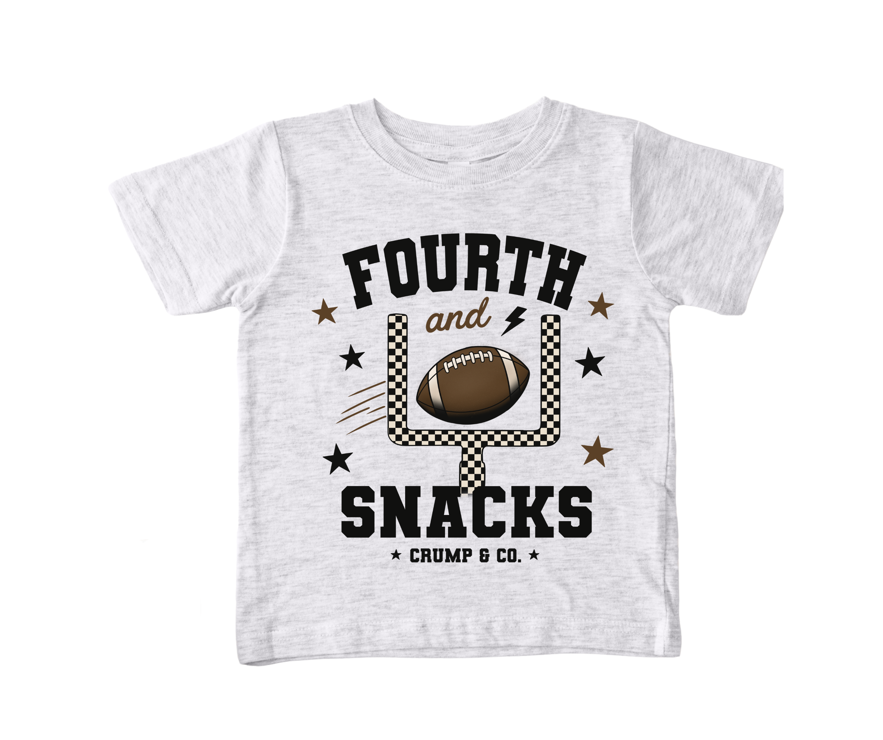 Fourth and Snacks | Ash Grey Graphic T-Shirt