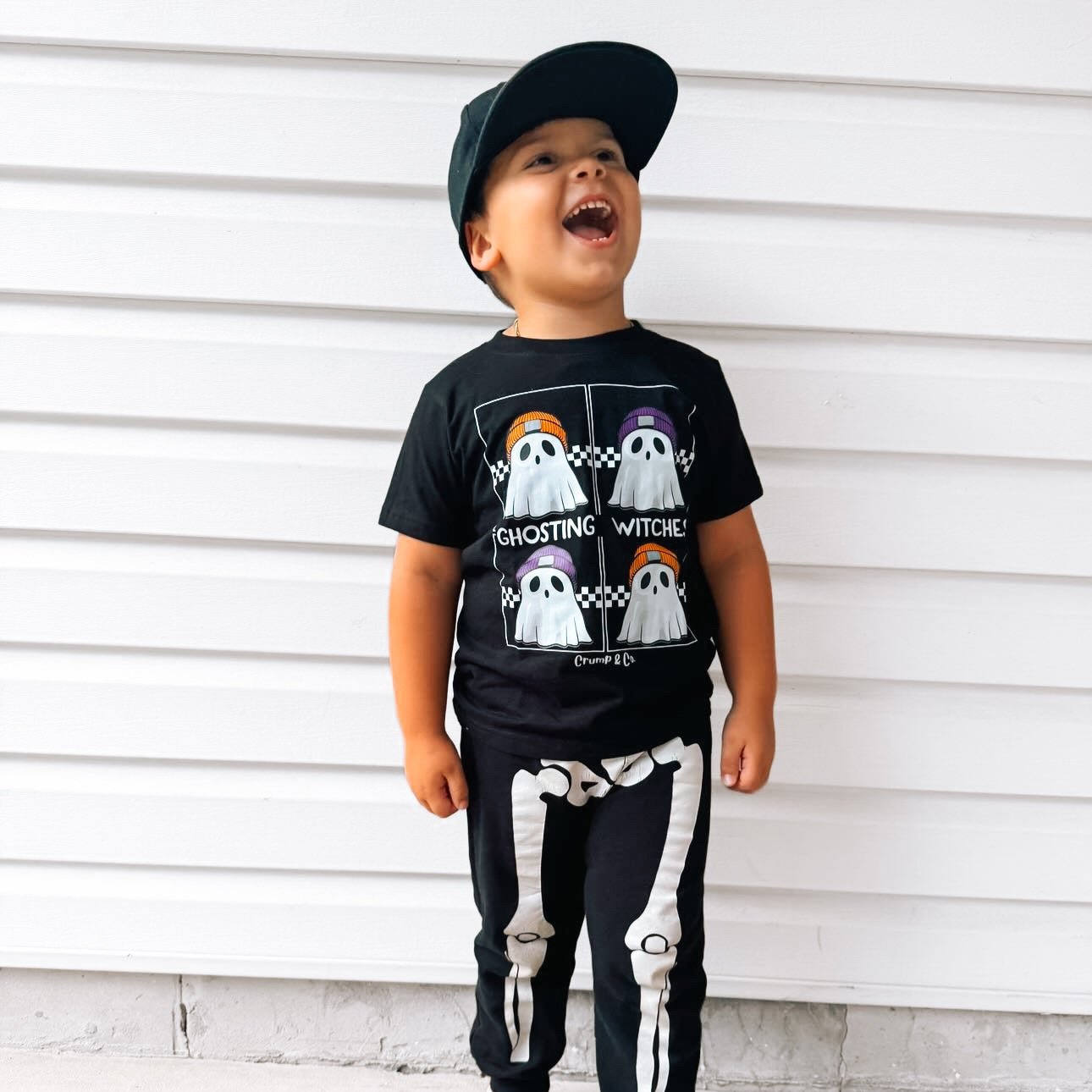 Ghosting Witches | Black Graphic T-shirt