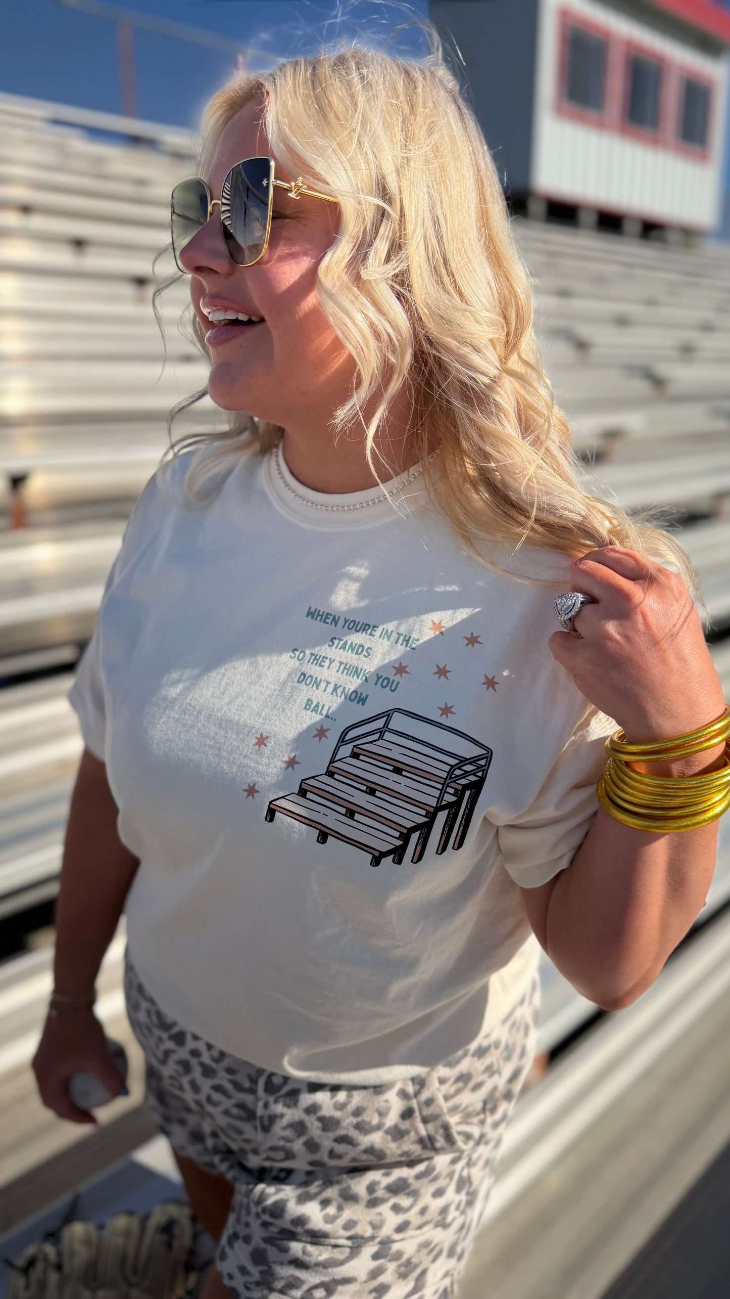 I Know Ball | Comfort Color Tee- Ivory