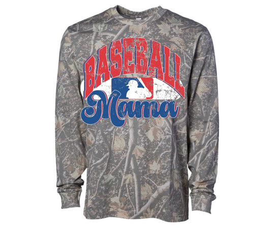 Baseball Mama Vintage Longsleeve