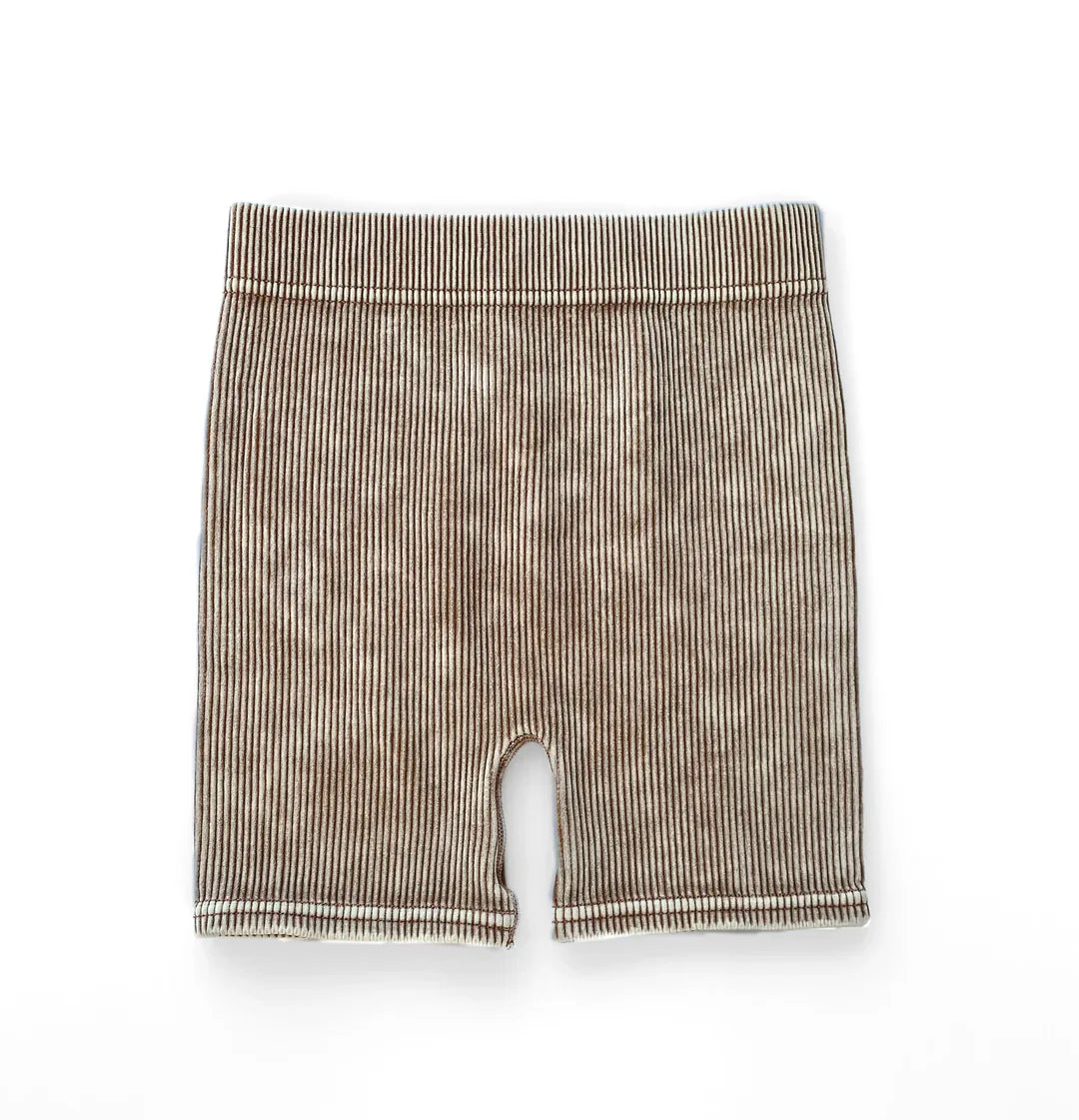 Biker Shorts- Camel
