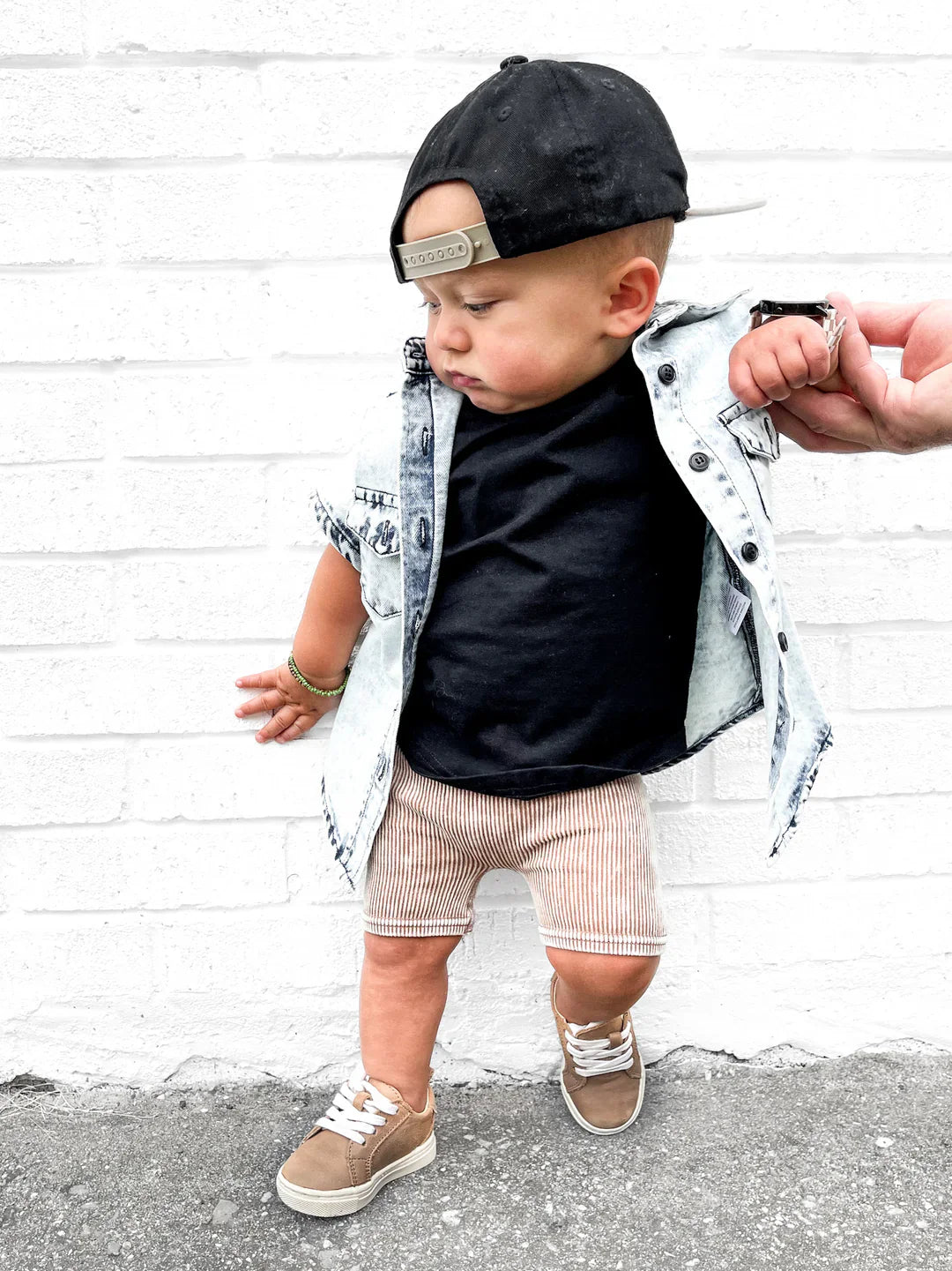 Biker Shorts- Camel