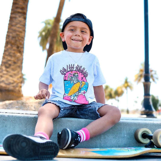 Endless Summer | Grey Graphic T-shirt