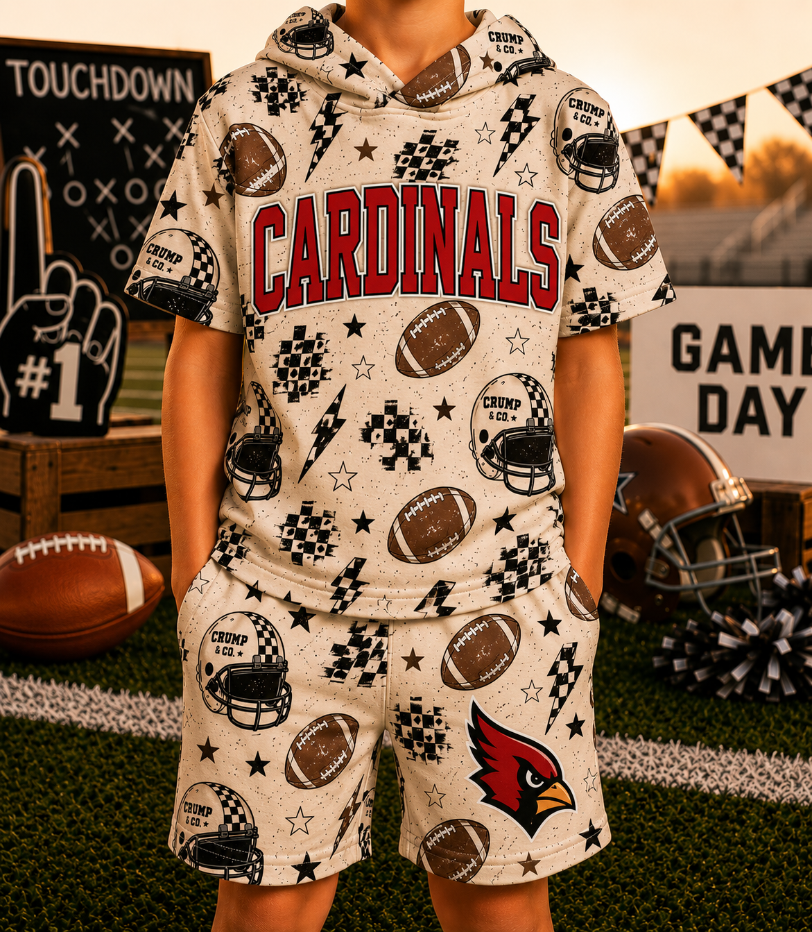 Custom Crump Football Set - PREORDER