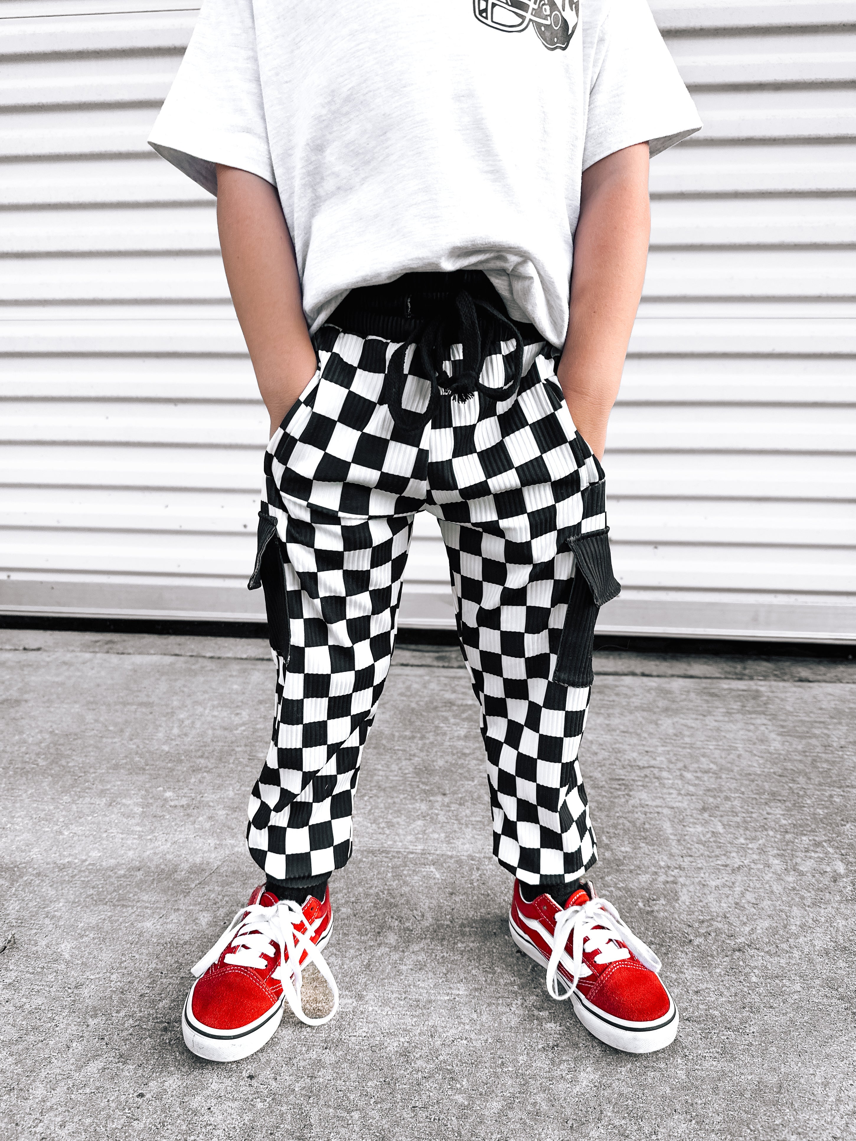 Check Me Out | Ribbed Cargo Pocket Jogger