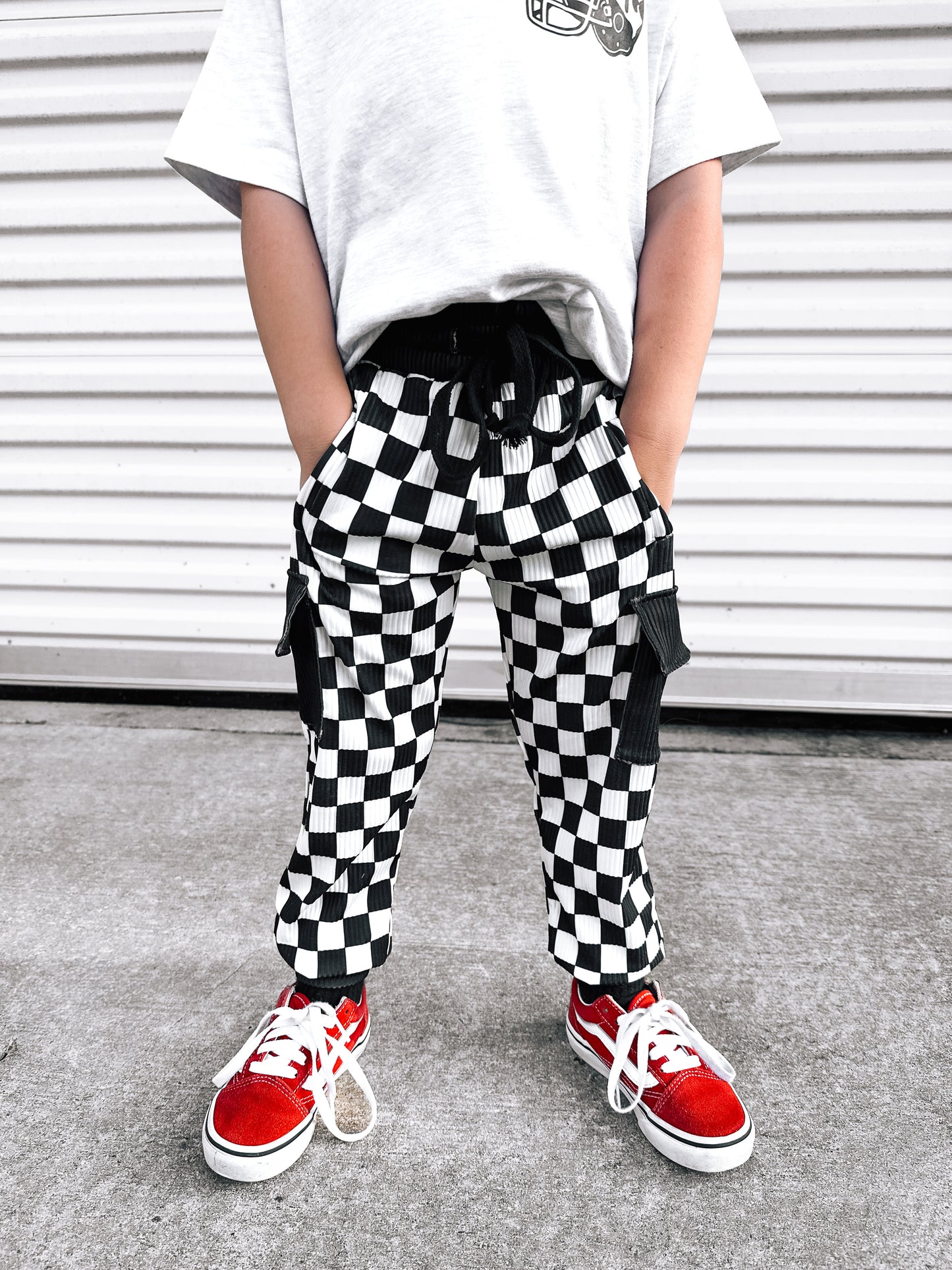 Check Me Out | Ribbed Cargo Pocket Jogger