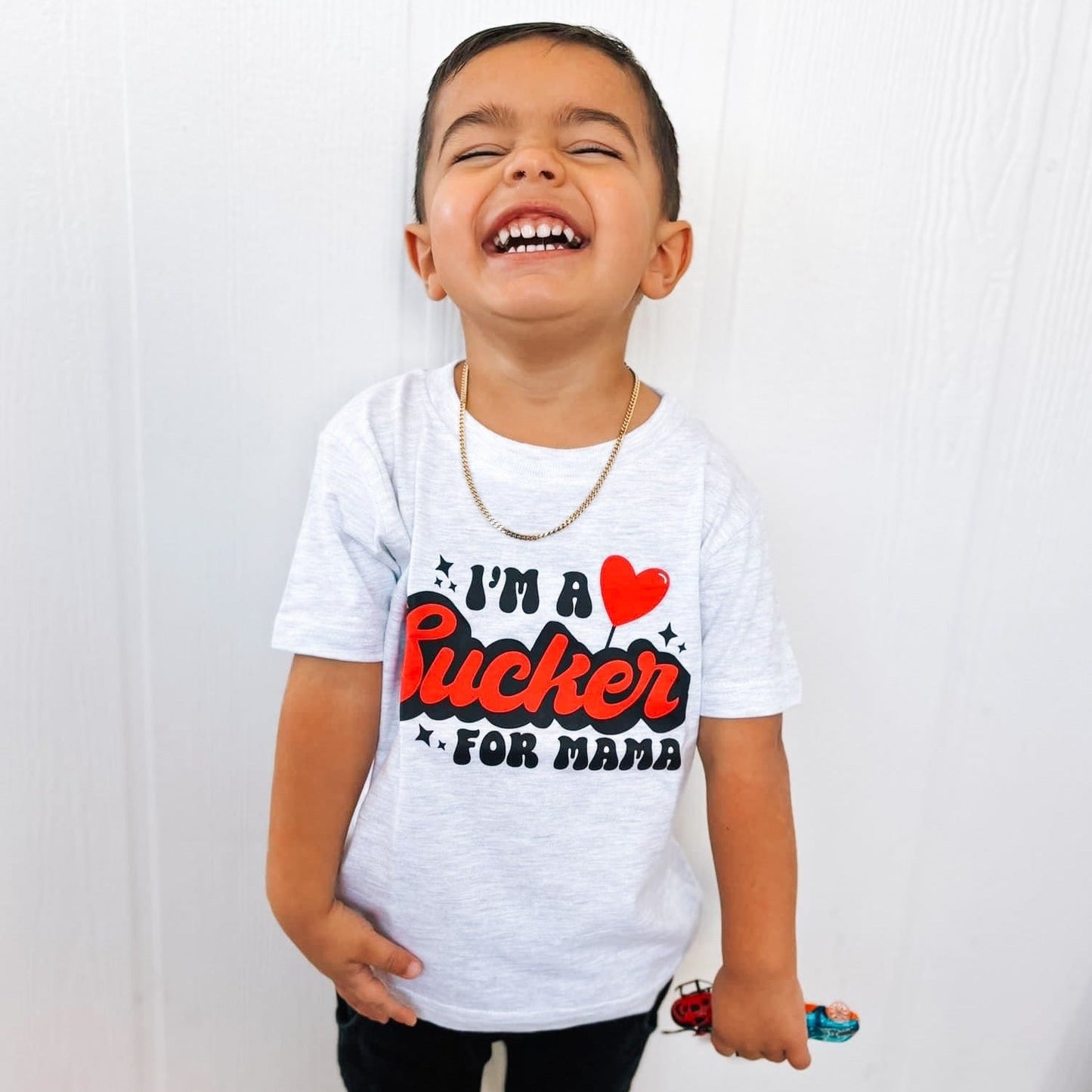 For Mama | Grey Graphic T-shirt