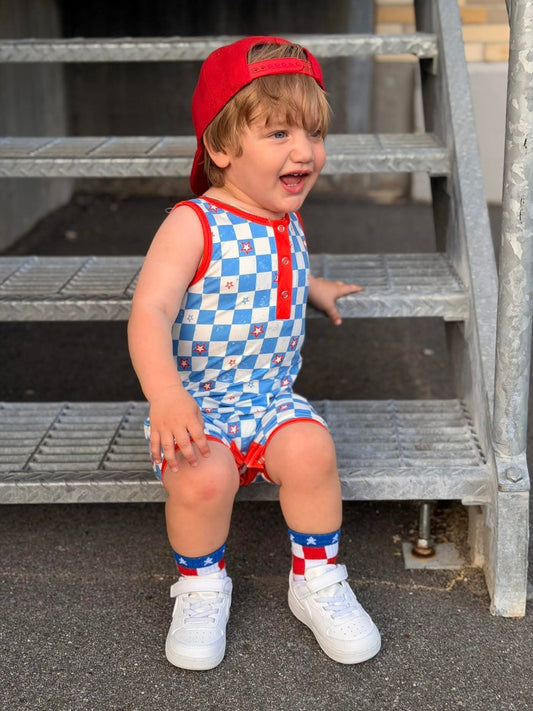 Allstar Holiday | Tank Romper
