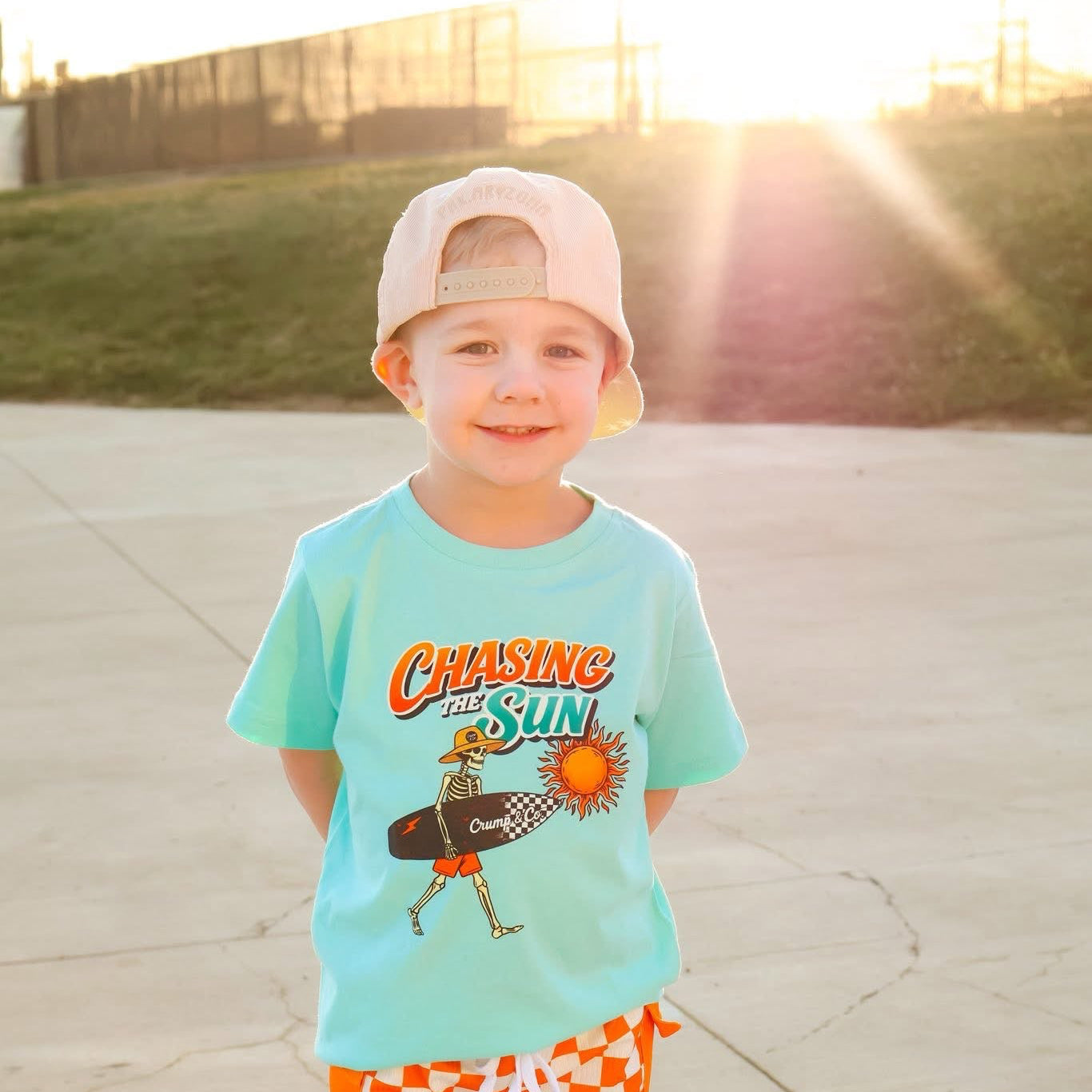 Chasing Sun| Chill Blue T-shirt