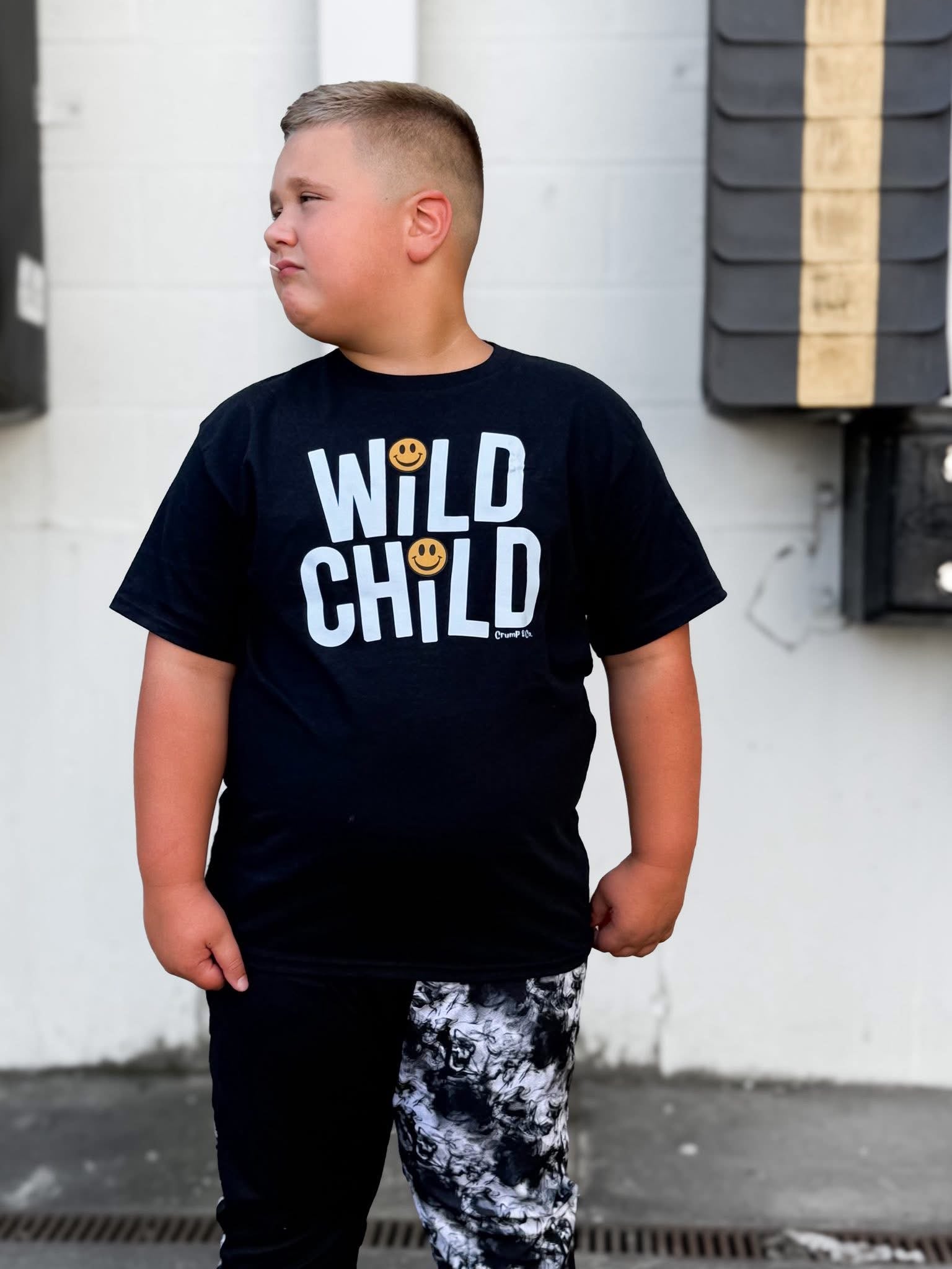 Wild Child Smiley  |  Graphic T-Shirt
