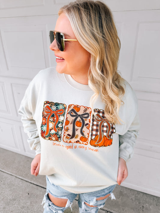 Jesus Is Good | Ivory Sweatshirt