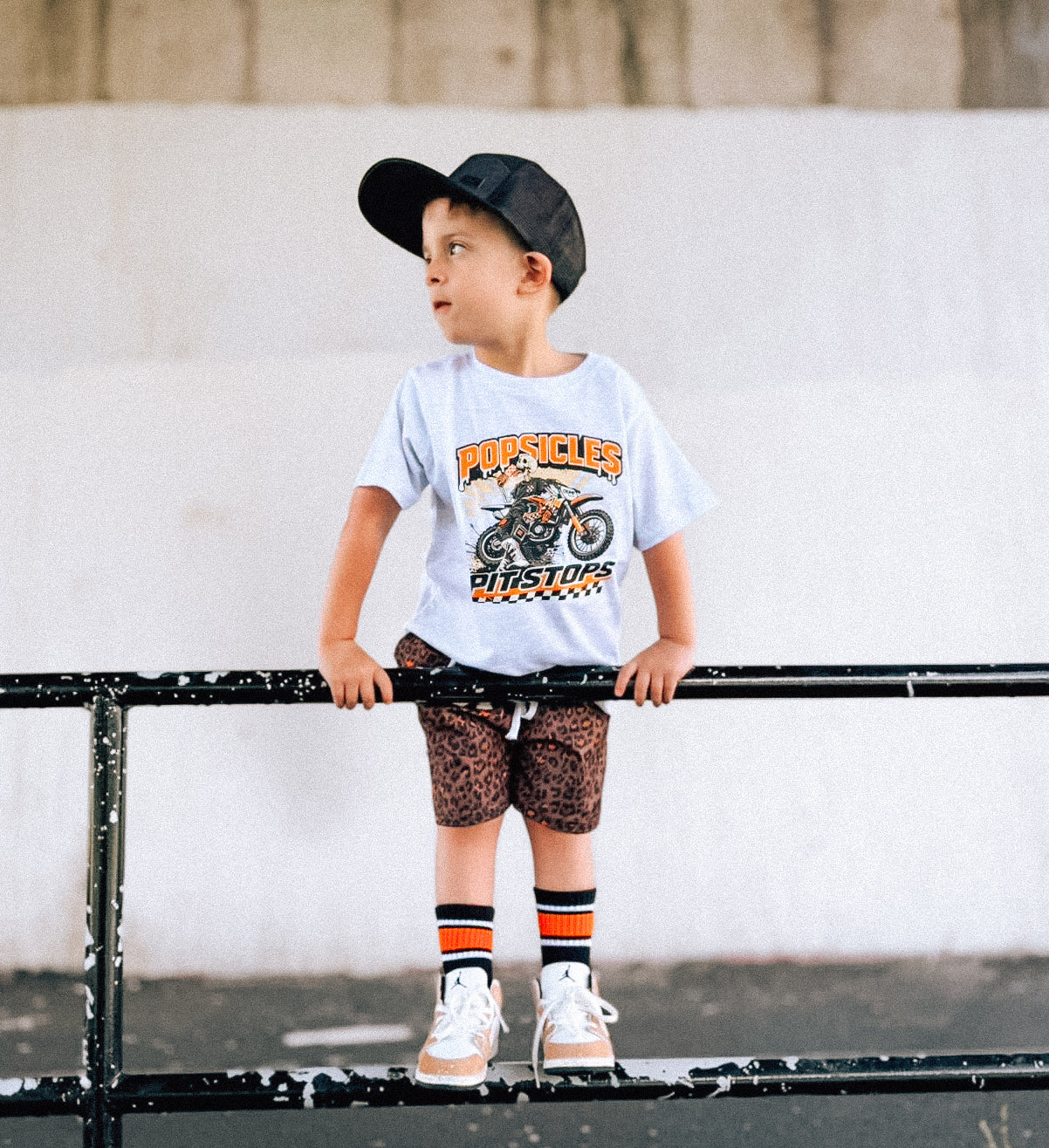 Pitstops | Ash Grey T-shirt