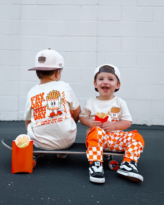 Fry Day | Oatmeal Pocket T-Shirt