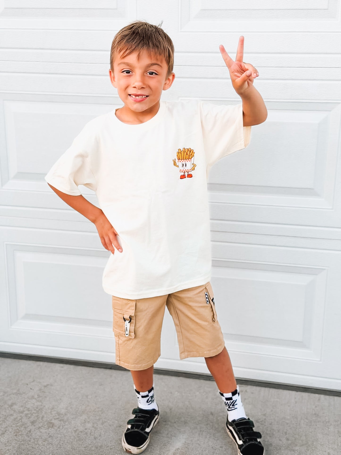 Fry Day | Oatmeal Pocket T-Shirt