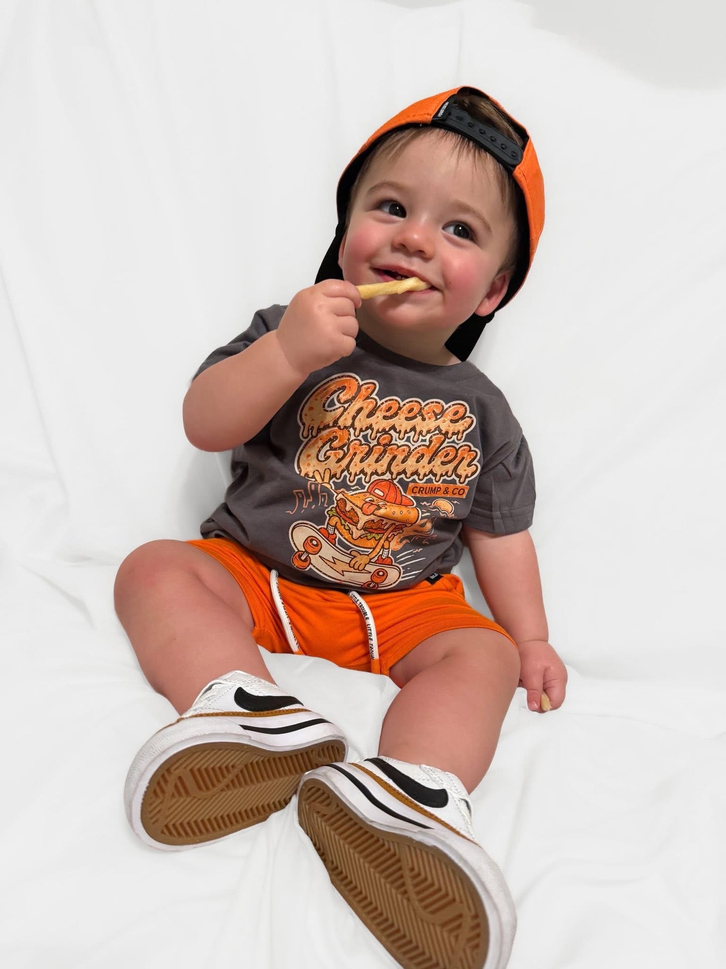 Cheese Grinder | Charcoal T-Shirt