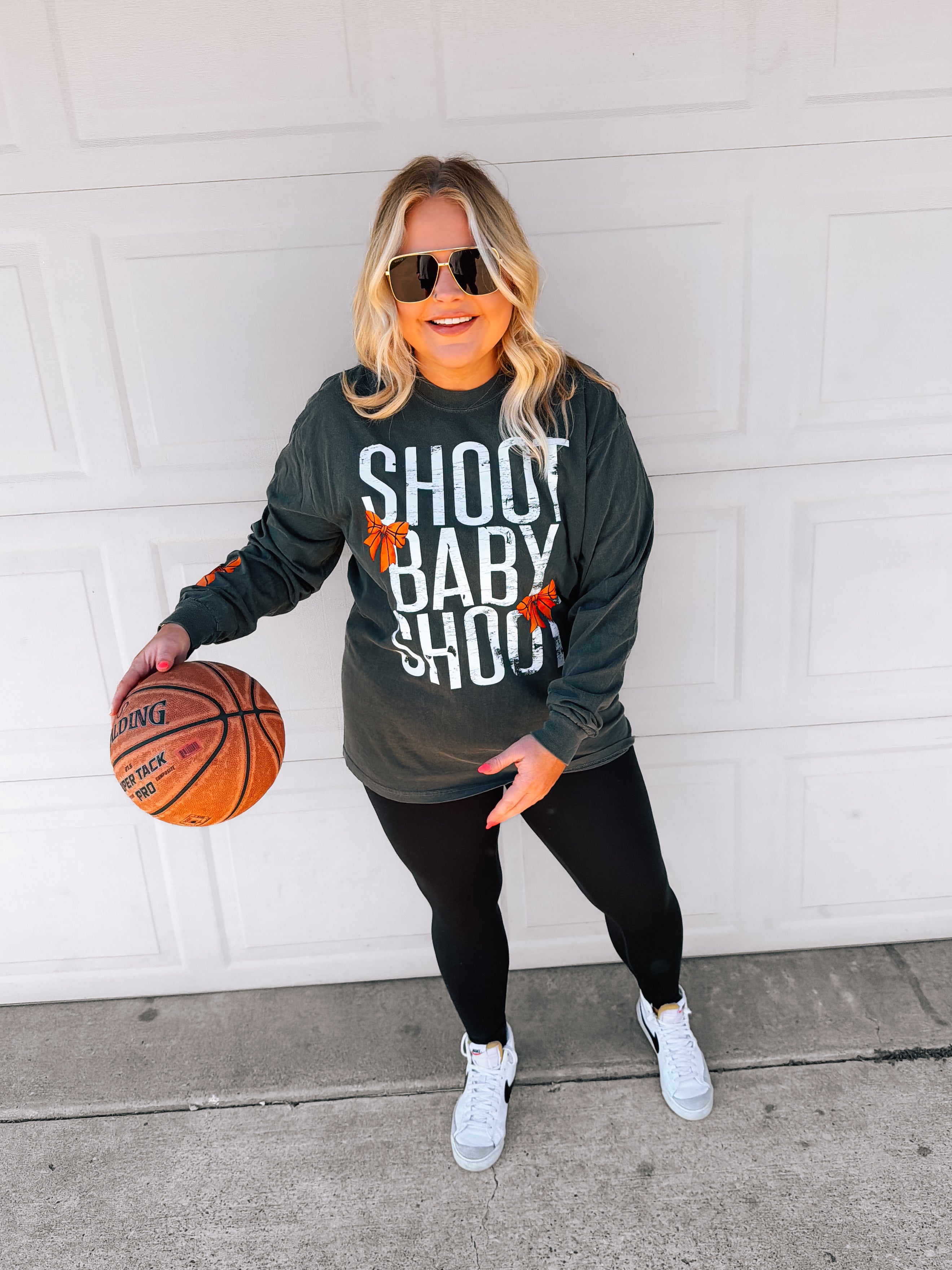 Shoot Baby Shoot | Comfort Color Long Sleeve Tee