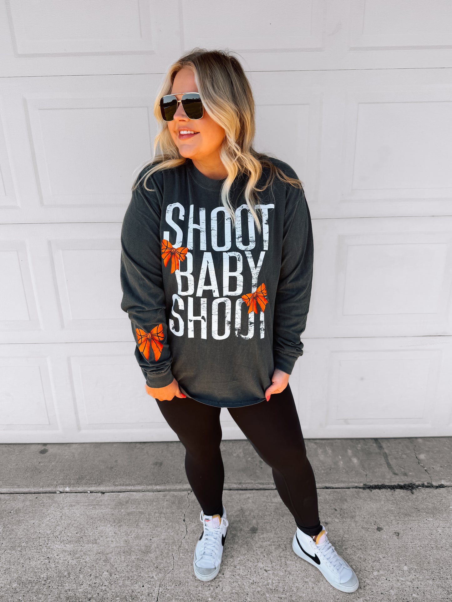 Shoot Baby Shoot | Comfort Color Long Sleeve Tee