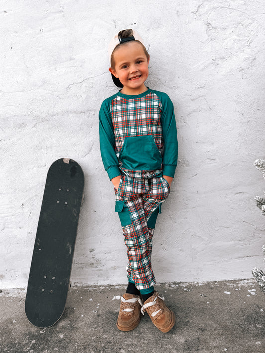 Classic Christmas | Plaid 2 Piece Set